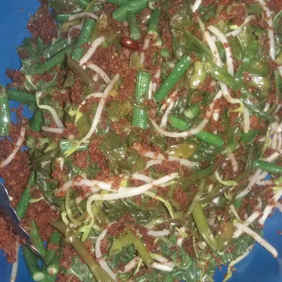 Aduk hingga tercampur rata.