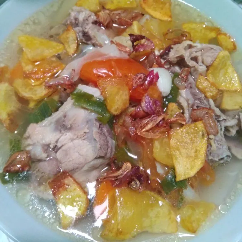 Step 6 Sop Tulangan ayam