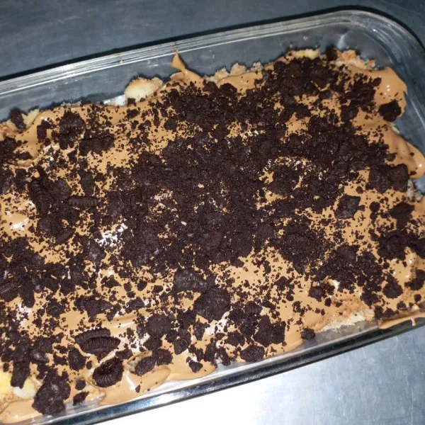 Terakhir bisa tambahkan topping sesuai selera.