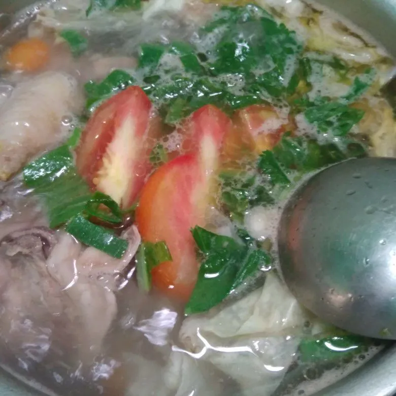 Step 5 Sop Tulangan ayam
