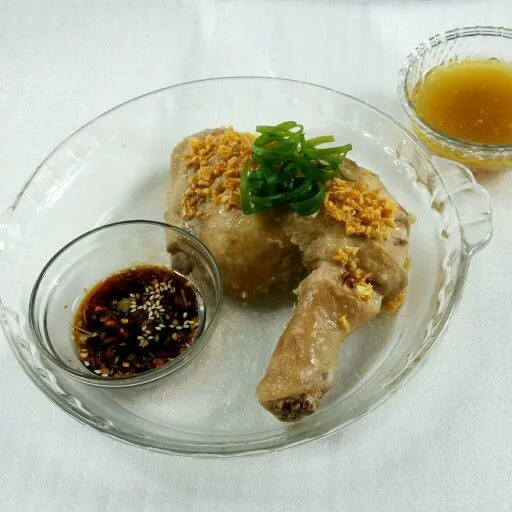 Chinese Steamed Chicken #JagoMasakMinggu6