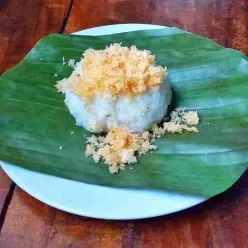 Ketan Serundeng Pedas Manis #JagoMasakMinggu6