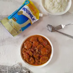 Semur Jengkol Indomilk #1Resep1NasiBungkus