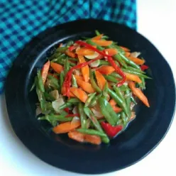 Tumis Buncis Wortel