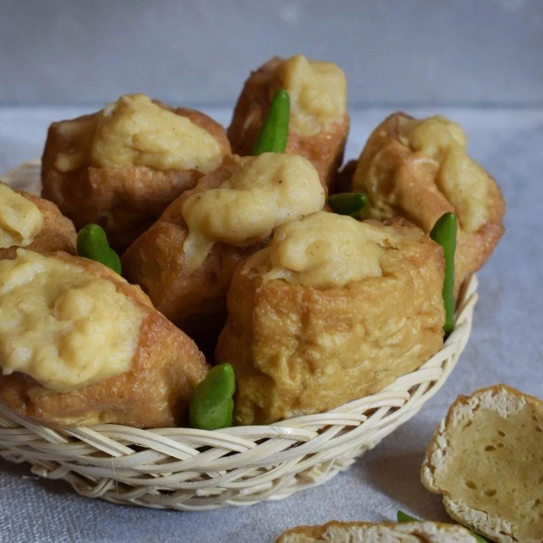 Tahu Bakso Kukus Daging Ayam #JagoMasakMinggu6