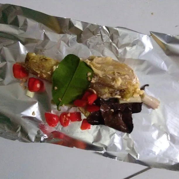 Step 4 Ayam Kukus Wangi