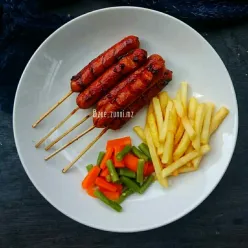 Sosis Bakar #1Resep1NasiBungkus