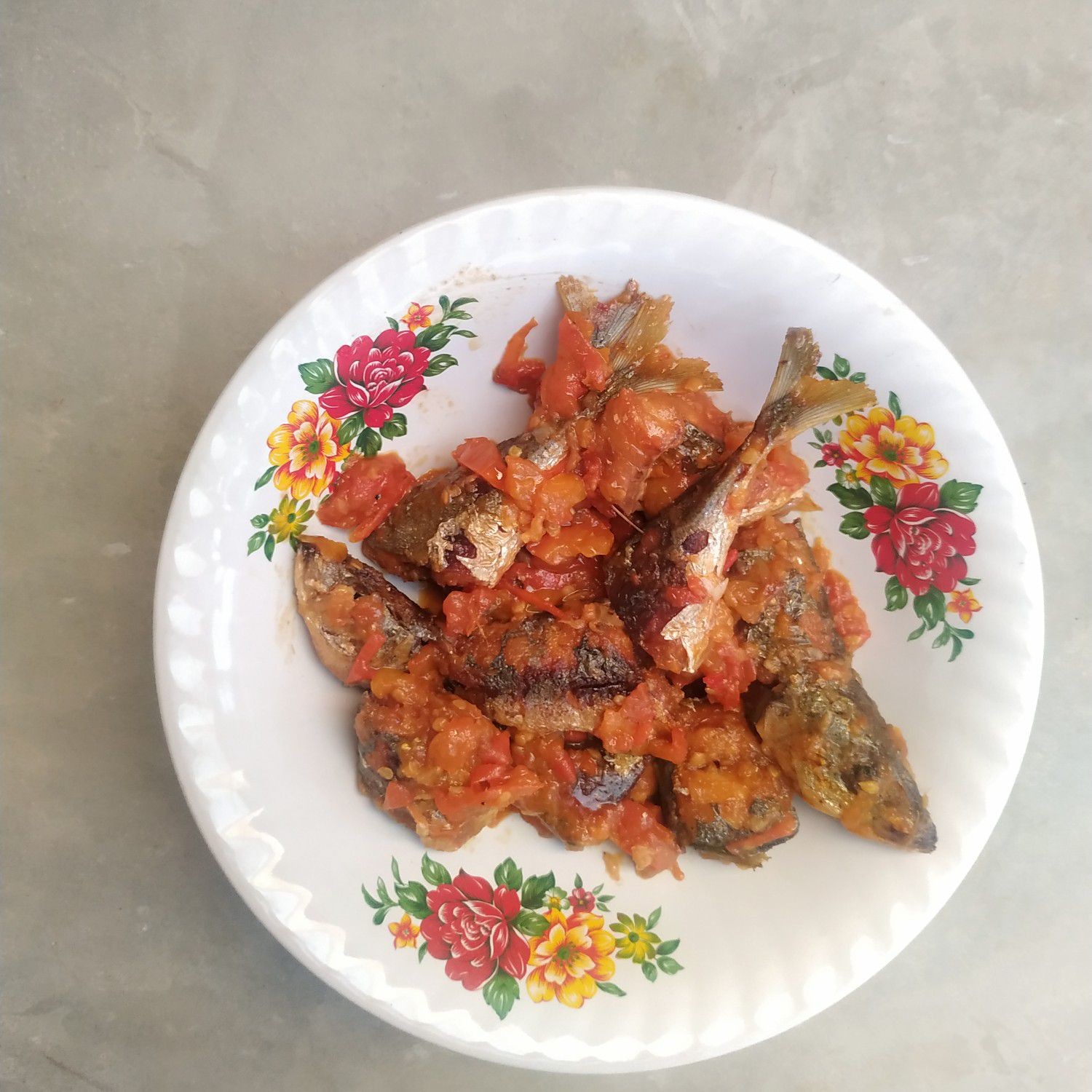 Bahan-Bahan untuk Ikan Kembung Tombur