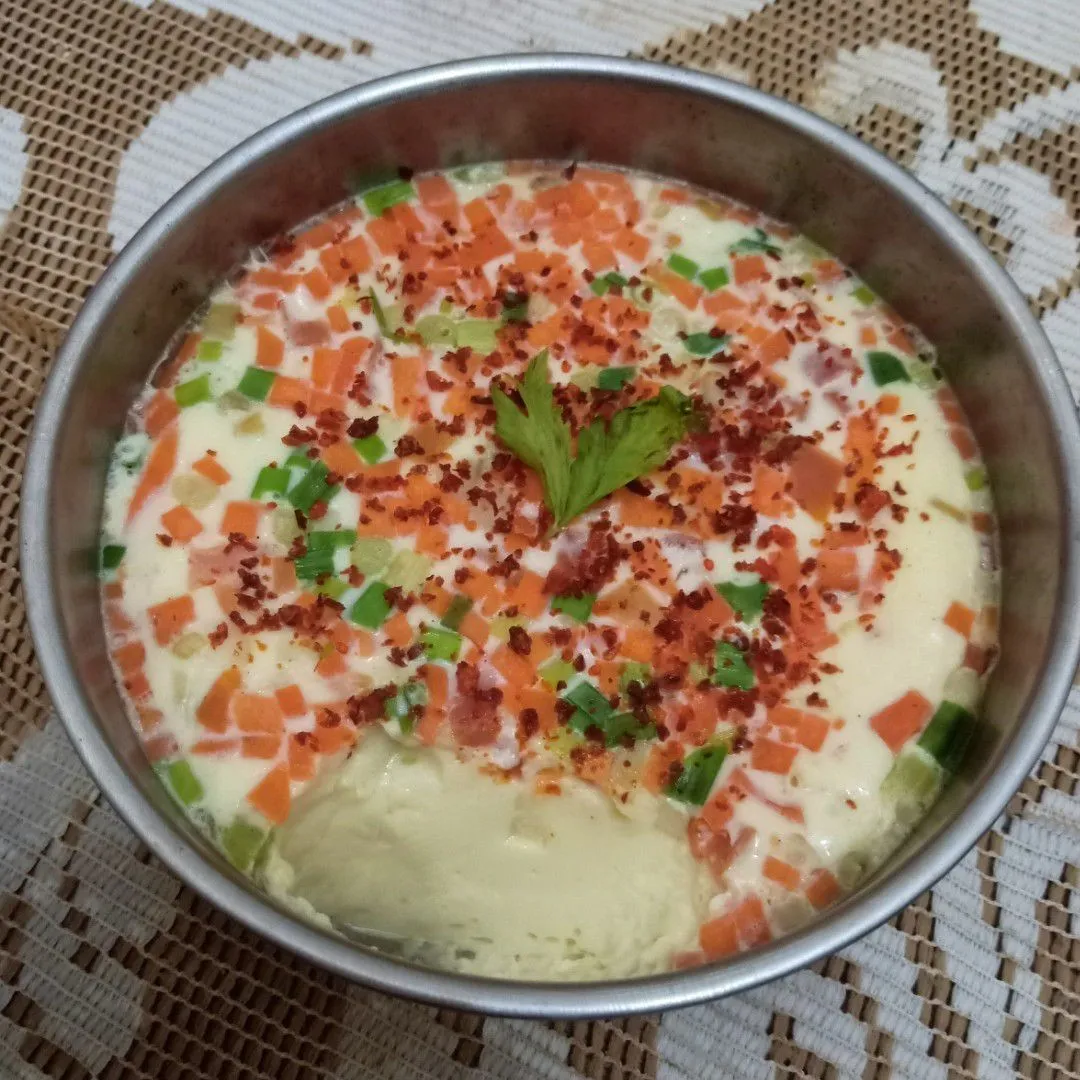 Silky Steamed Egg/Chawan Mushi #JagoMasakMinggu6