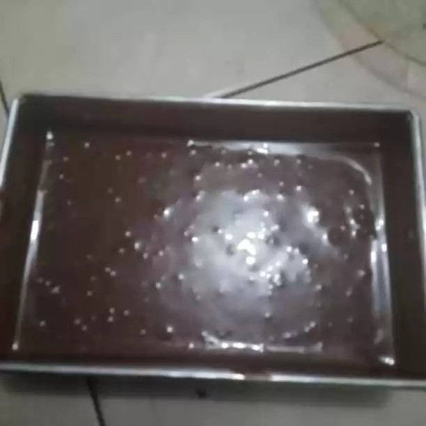 Step 7 Brownies Kukus Chocolatos