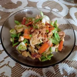 Oseng Ayam Sayur Pedas #JagoMasakMinggu7