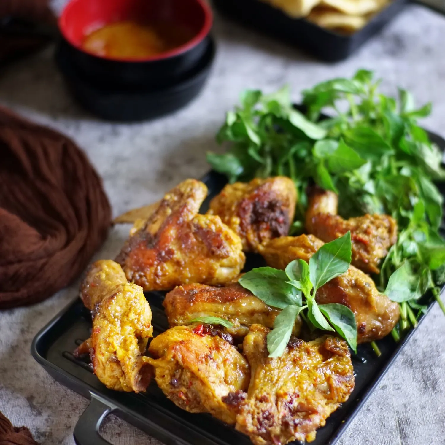 Resep Ayam Panggang Bumbu Rujak #JagoMasakMinggu7 Sederhana Rumahan di