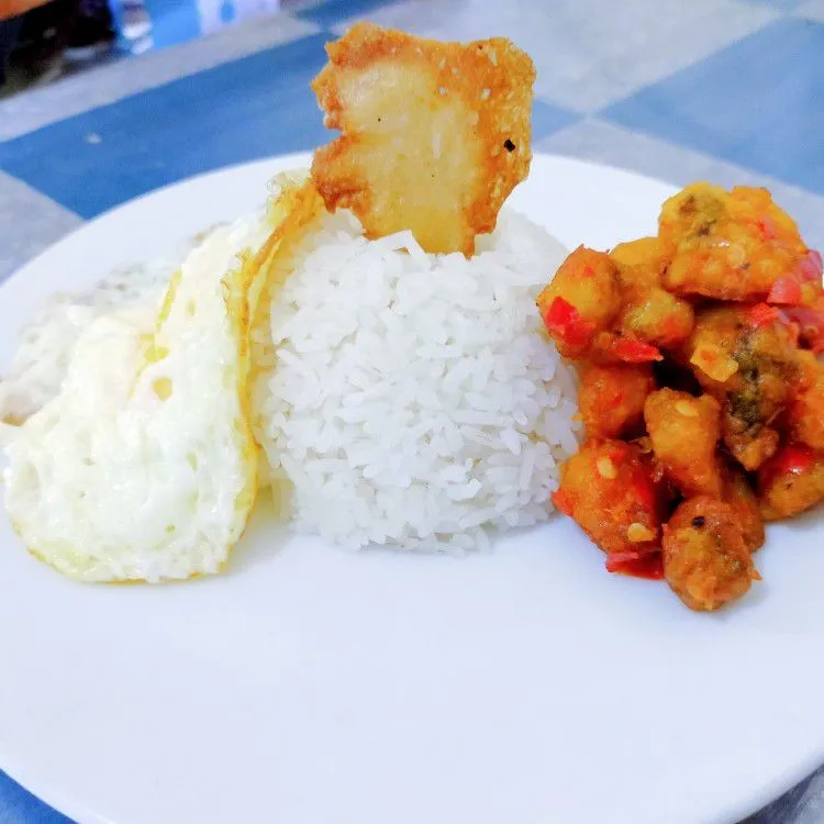 Spicy Nila Fish With Aromatic Rice #JagoMasakMinggu7
