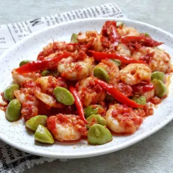 Sambalado Udang Petai #JagoMasakMinggu7