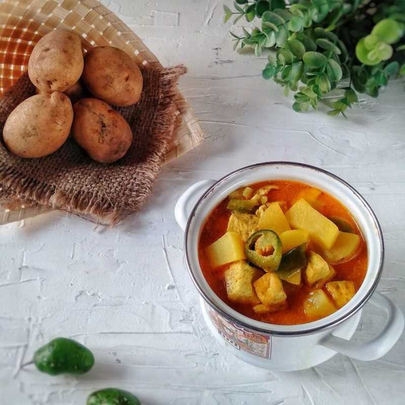 Resep Opor Kentang Tahu Pedas JagoMasakMinggu7 dari Chef Resep Opor Kentang Tahu Pedas JagoMasakMinggu7 dari Chef