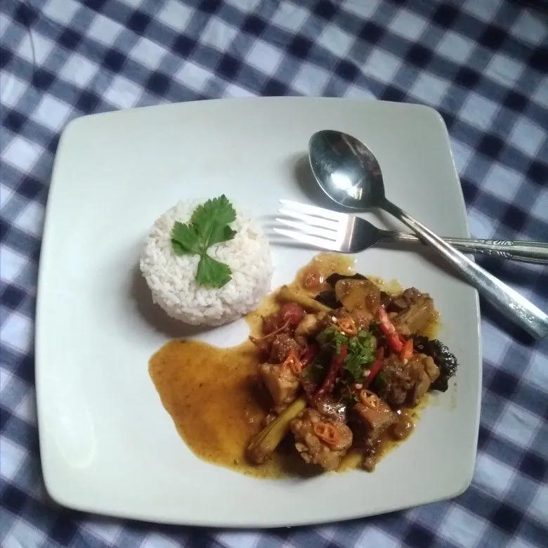 Rica Ayam Pedas #JagoMasakMinggu7