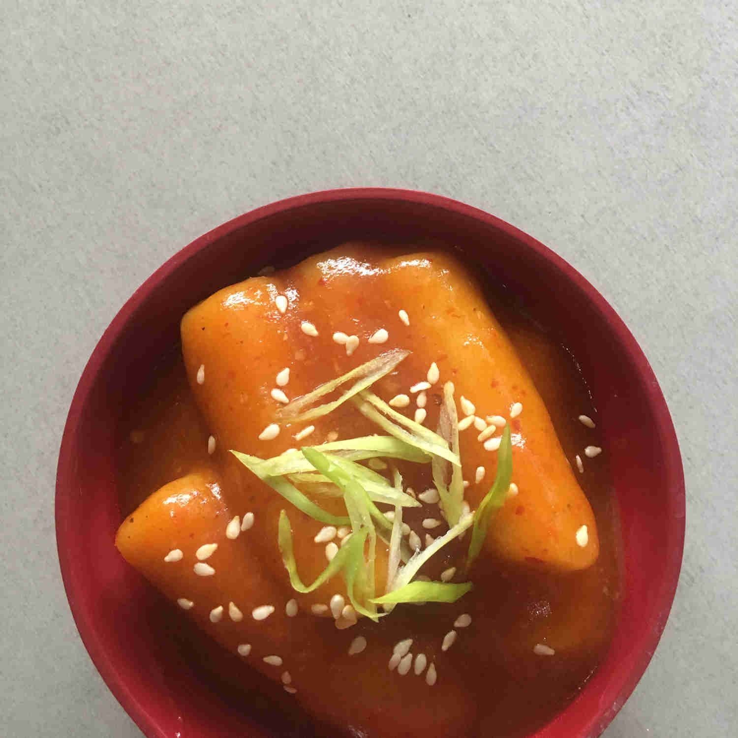 Tteokbokki (dengan Gochujang)