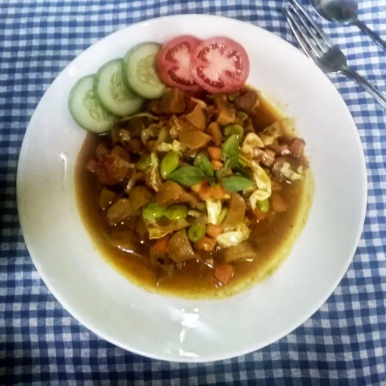 Kare Kentang Sayuran Pedas #JagoMasakMinggu7