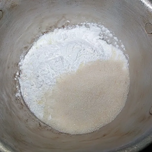 Campur maizena dengan gula