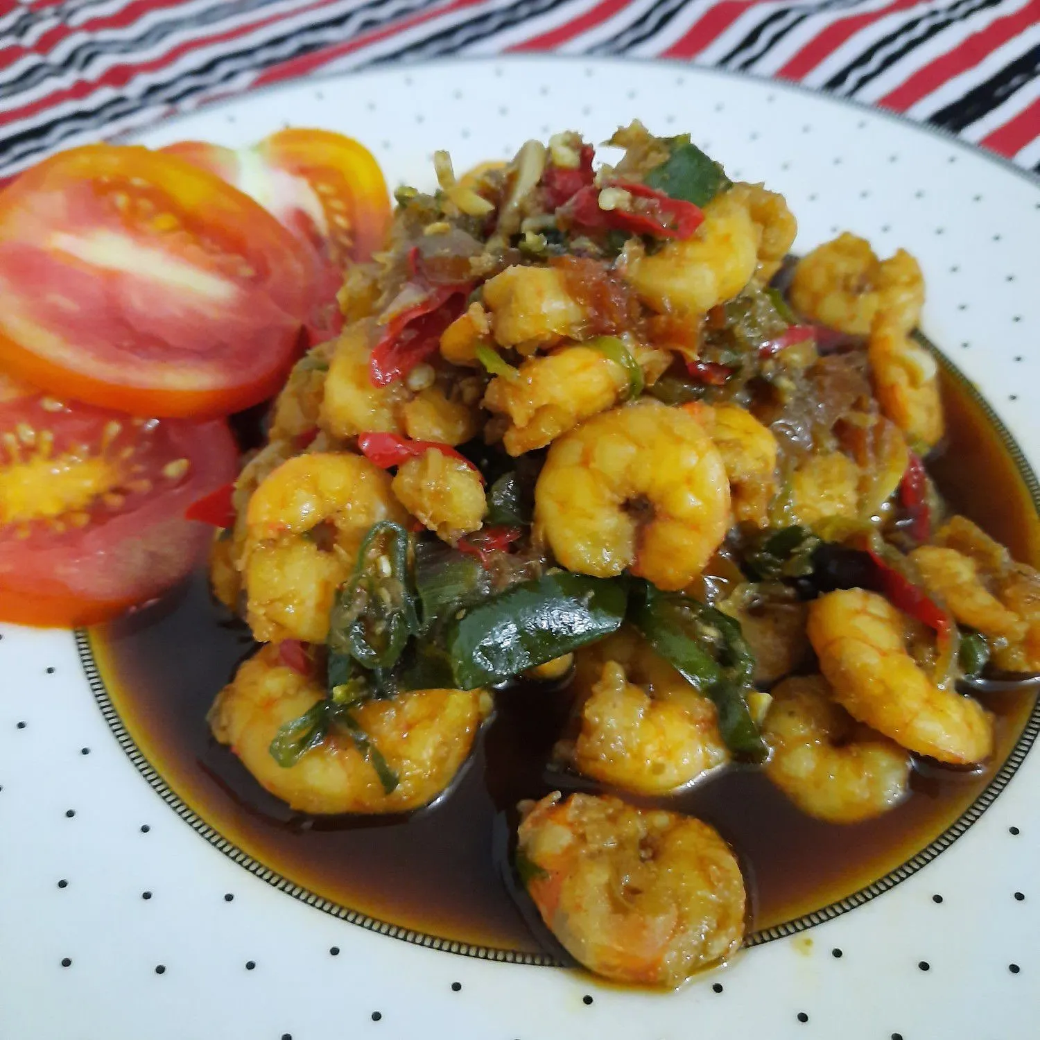 Udang Tumis Kecap