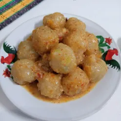 Cilok Bumbu Kacang Pedas #JagoMasakMinggu7