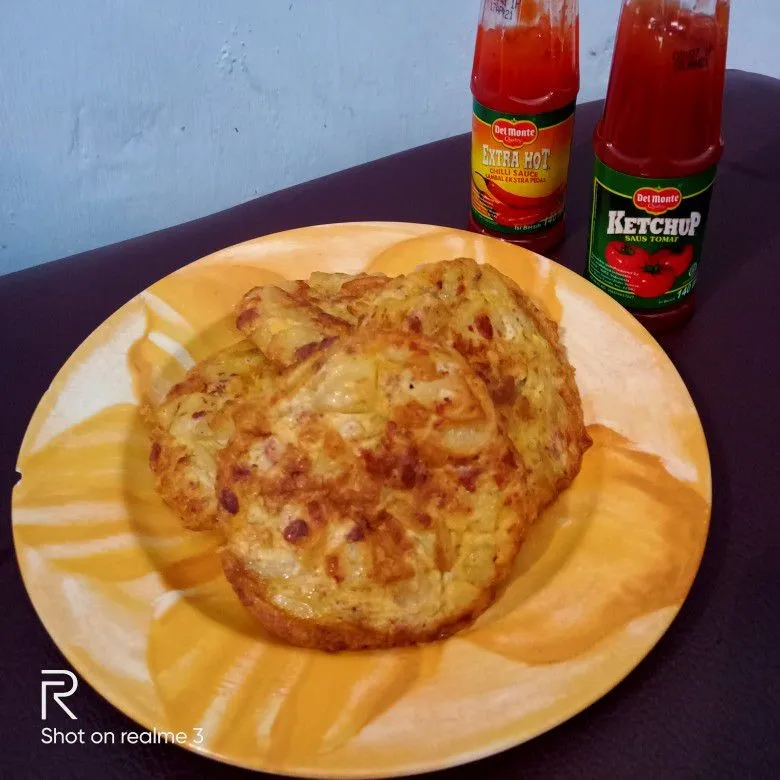 Omelette Kentang Kornet #1Resep1NasiBungkus