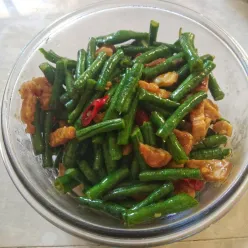 Tumis Kacang Tempe Saos Tiram