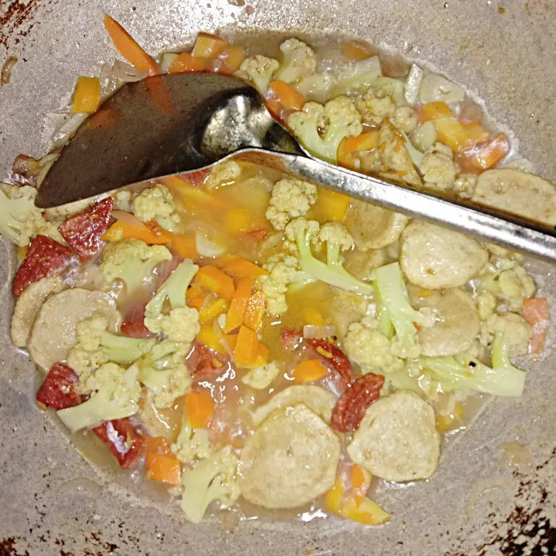 Step 5 Tumis Cay APM