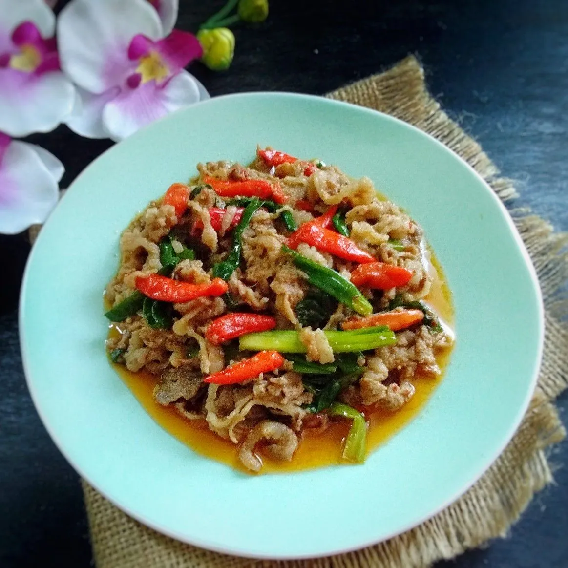 Krengsengan Sapi Pedas #JagoMasakMinggu7