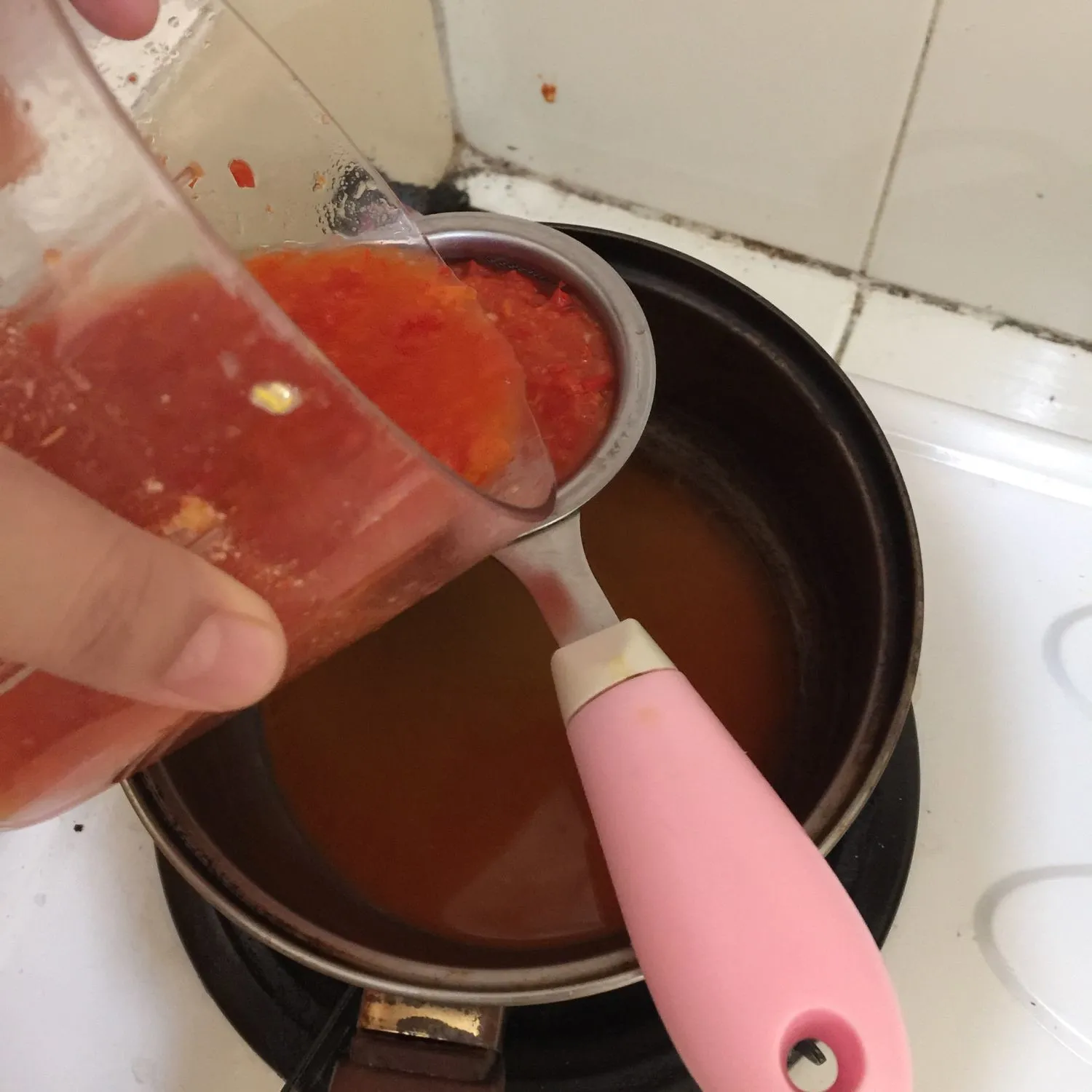 Step 4 saus dimsum