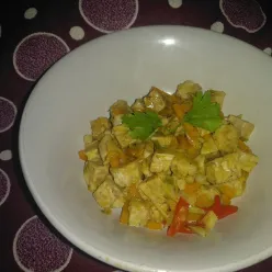 Tumis Tempe Saos Tiram