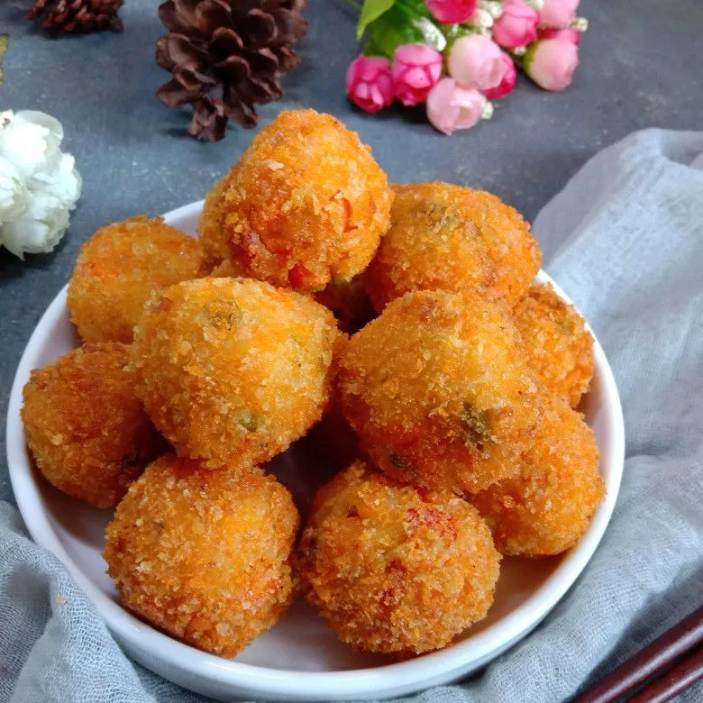 Bola Nasi Pedas Crispy #JagoMasakMinggu7