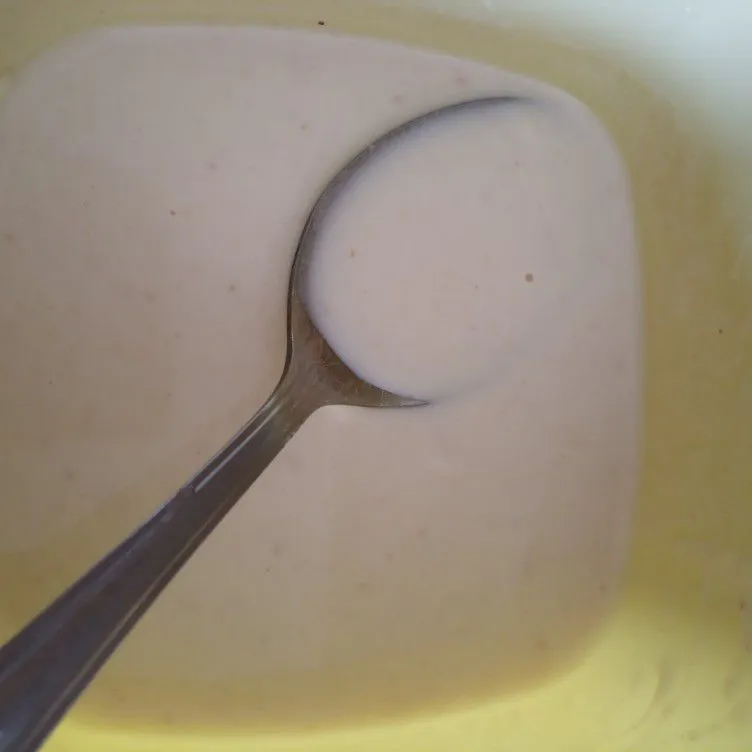 Step 1 telur gulung Mozzarella