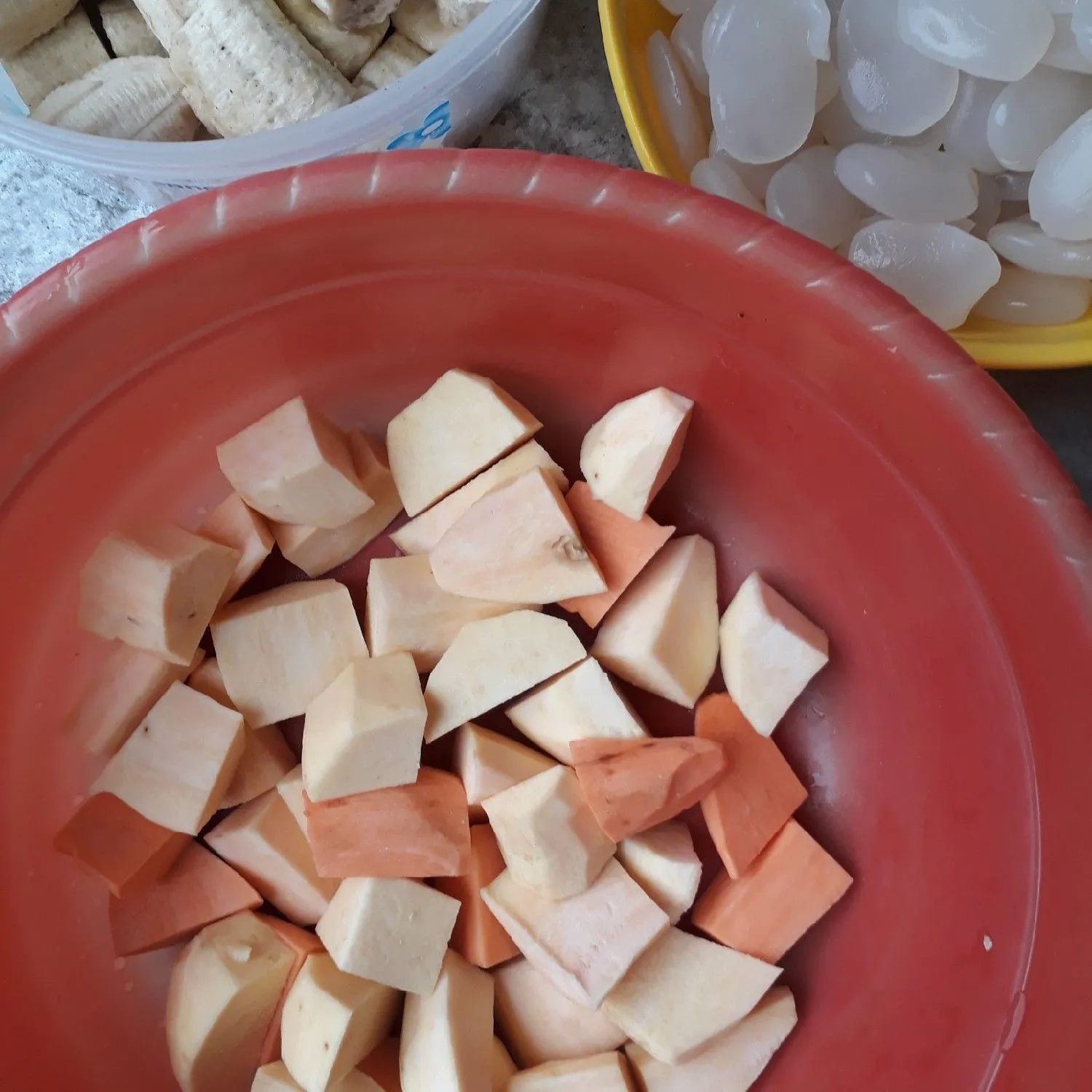 Step 1 Kolak Pisang Ubi Kolang Kaling