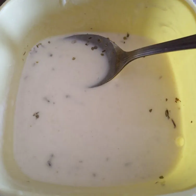 Step 2 telur gulung Mozzarella