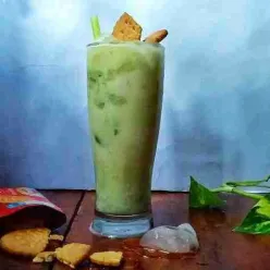 Es Susu Matcha #JagoMasakMinggu8