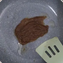 Tumis bumbu halus yang sudah diblender.