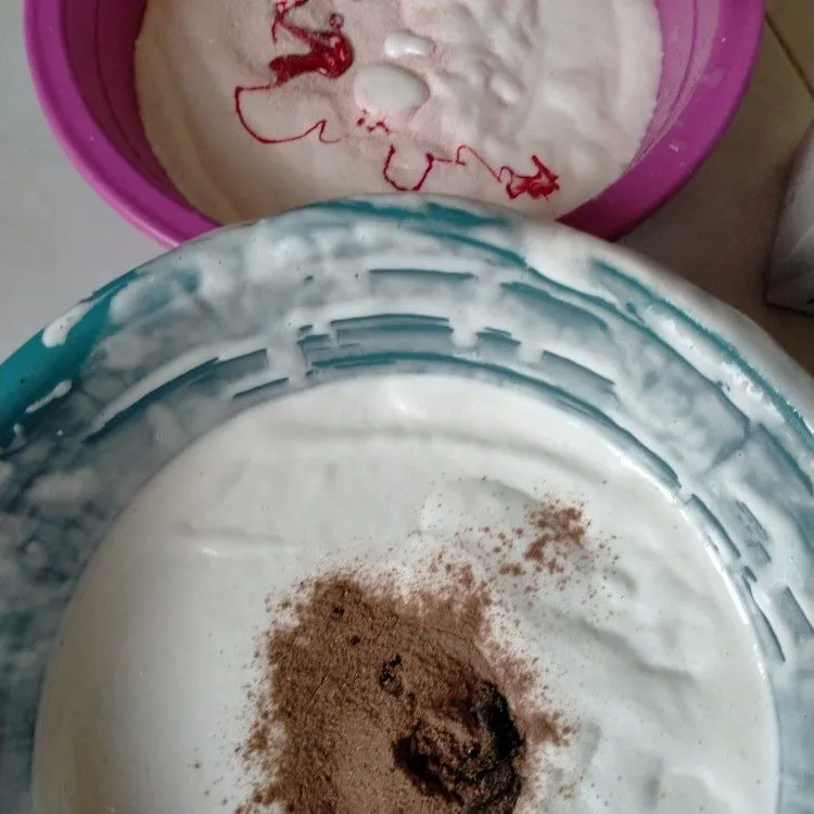 Step 4 es krim rumahan
