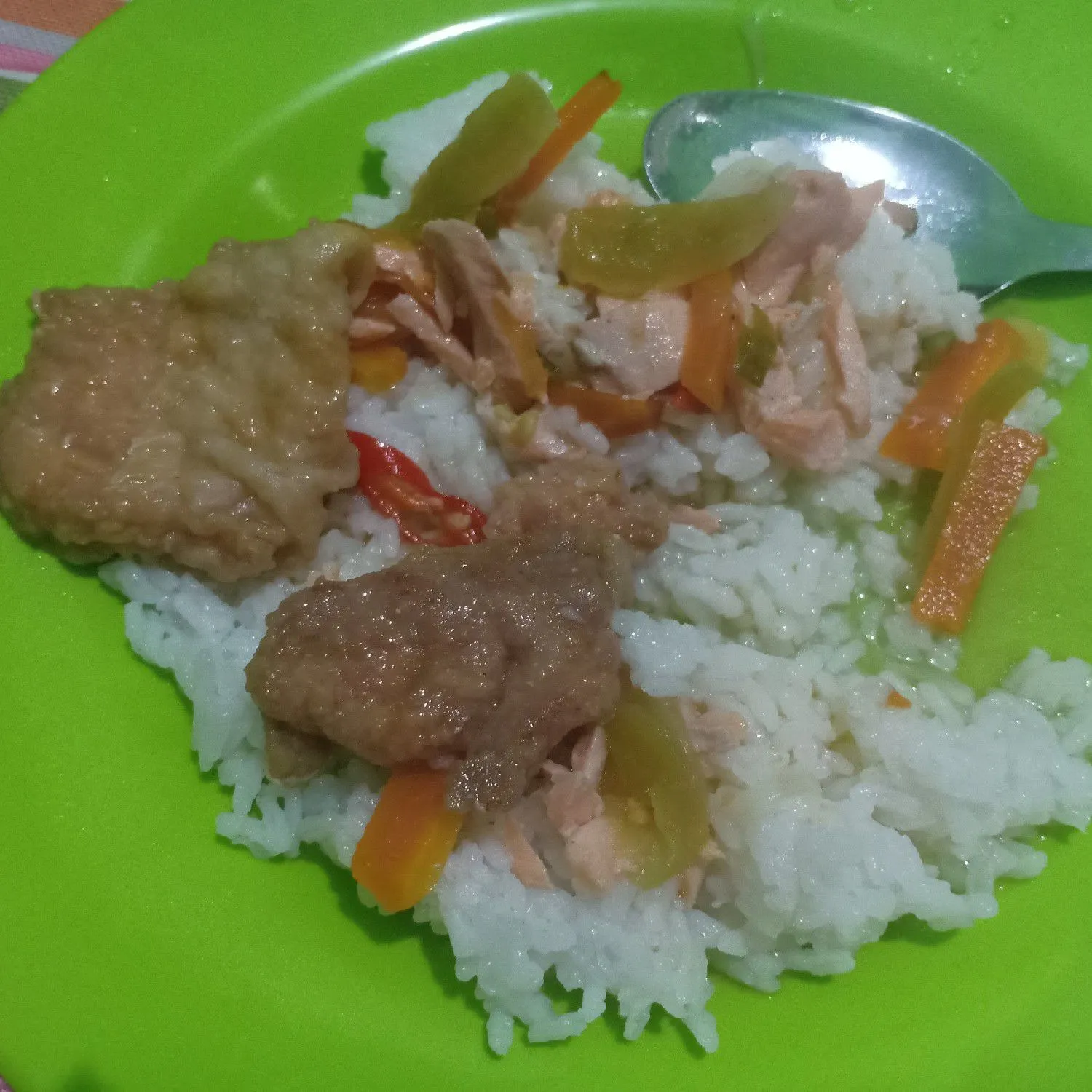 Step 10 Ikan Salmon Kuah Asam