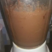 Lalu blend hingga halus dan tercampur rata.