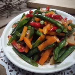 Tumis Wortel Kacang Panjang