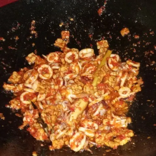Step 5 cumi pedas