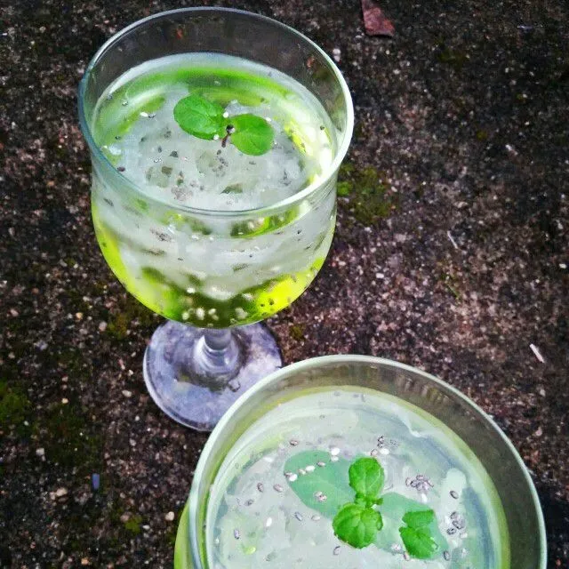 Es Rumput Laut Chia Seed #JagoMasakMinggu8