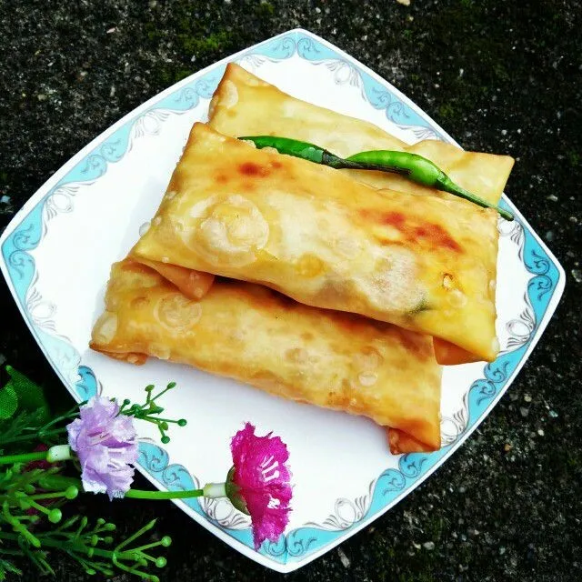 Lumpia Tahu Sosis #JagoMasakMinggu8