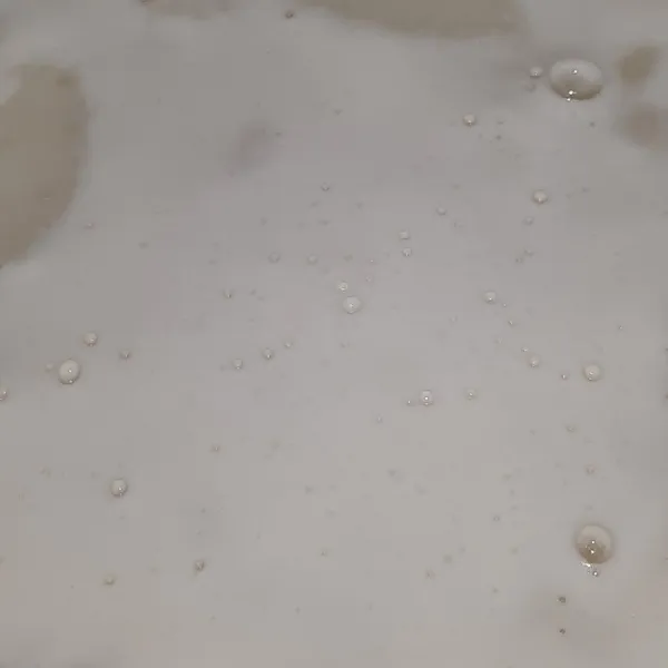 Matikan api tunggu hingga tidak terlalu panas.