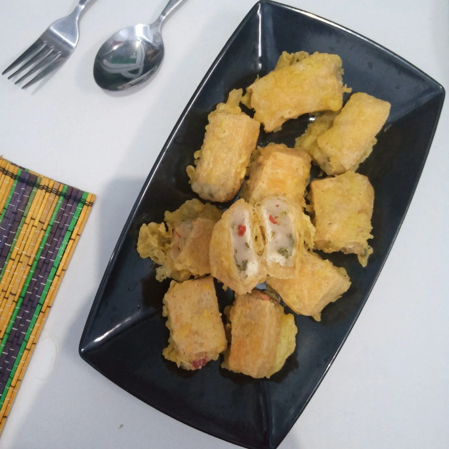 Tahu Bakso Goreng Pedas #JagoMasakMinggu8