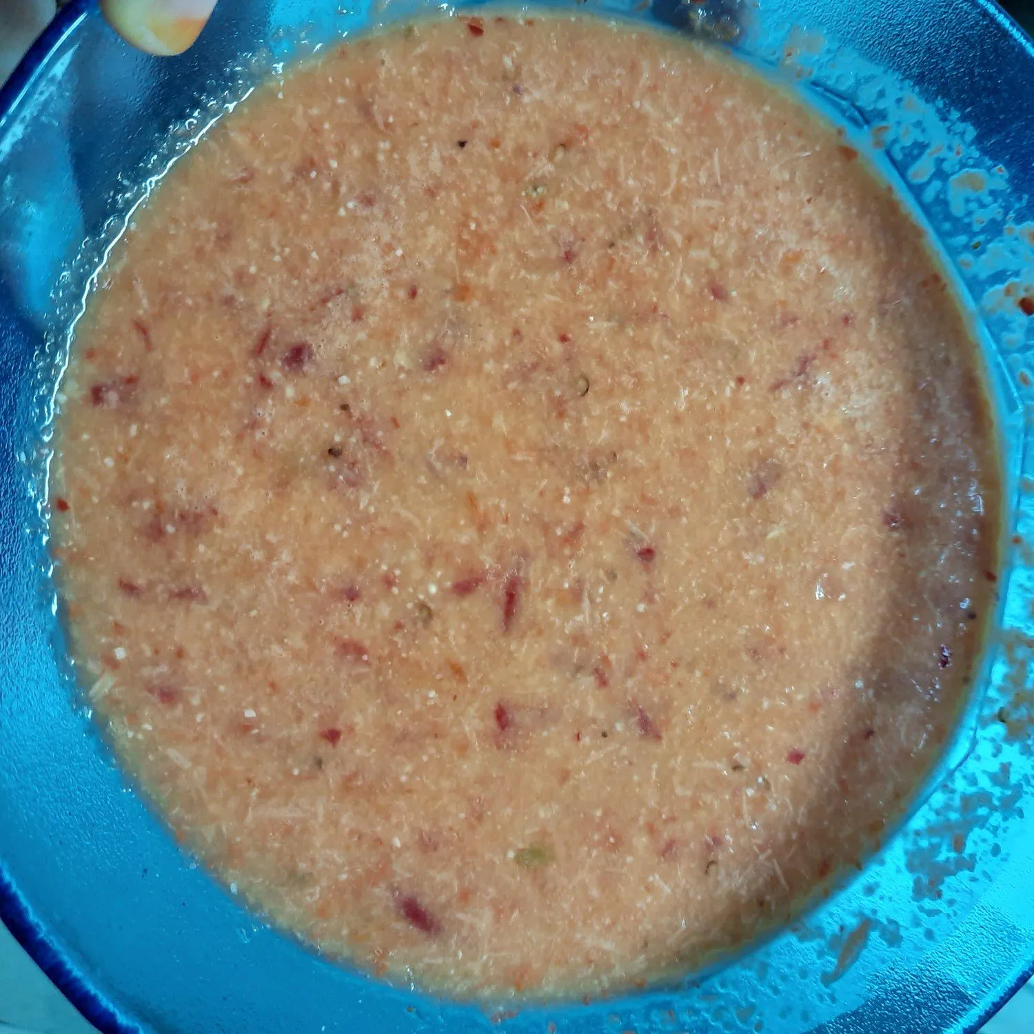 Step 3 Mie Pipih Udang