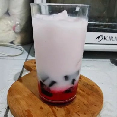 Es Cincau CocoPandan #JagoMasakMinggu8