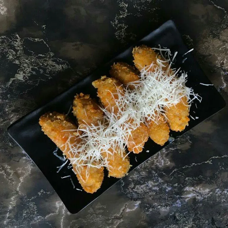 Pisang Pasir Tabur Susu Keju #JagoMasakMinggu8