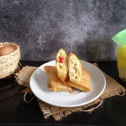 Martabak Tahu Telor Kulit Lumpia #JagoMasakMinggu8